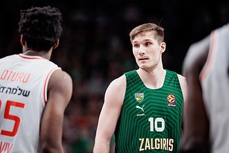 Ąžuolas Tubelis. Eurolyga: Kauno „Žalgiris“ – Tel Avivo „Hapoel“ Ąžuolas Tubelis. Eurolyga: Kauno „Žalgiris“ – Tel Avivo „Hapoel“