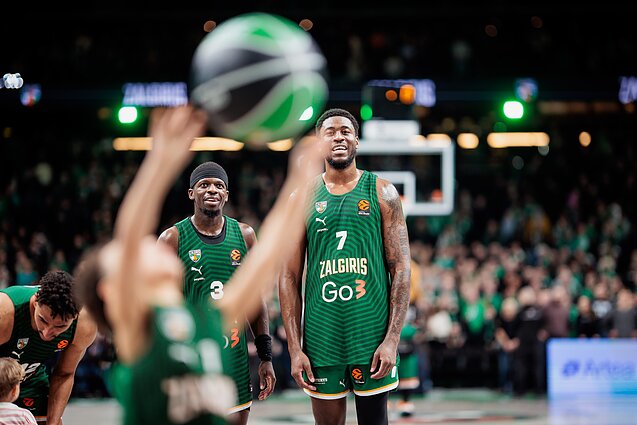 Eurolyga: Kauno „Žalgiris“ – Tel Avivo „Hapoel“ Eurolyga: Kauno „Žalgiris“ – Tel Avivo „Hapoel“