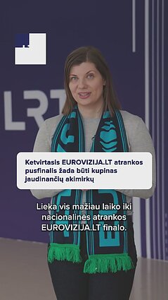 Ketvirtąjį EUROVIZIJA.LT atrankos pusfinalį stebėkite per LRT nuo 21.00 val.
