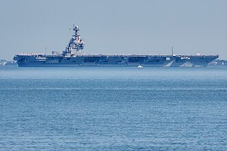 JAV lėktuvnešis „USS Gerald R Ford“ JAV lėktuvnešis „USS Gerald R Ford“