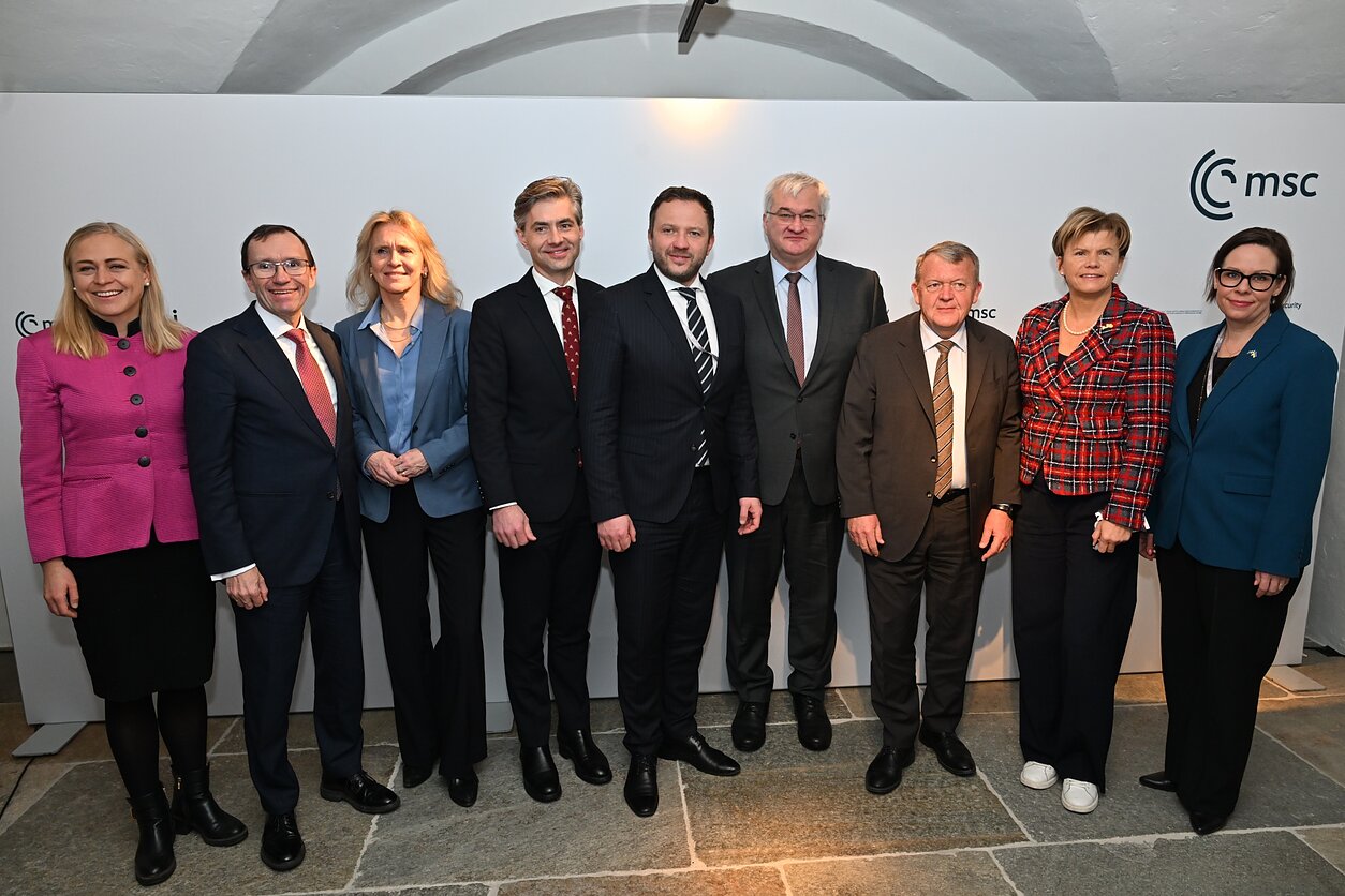 Kęstutis Budrys Miunchene susitiko su Šiaurės-Baltijos šalių ir Ukrainos užsienio reikalų ministrais