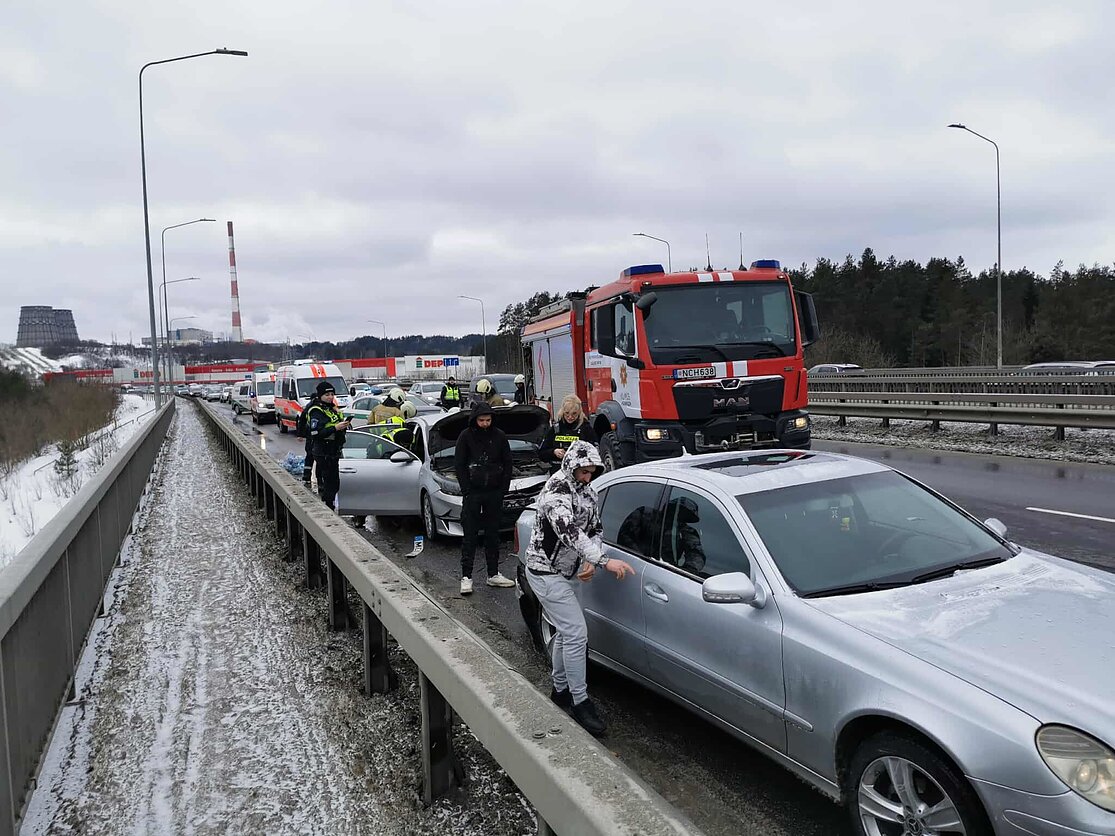 Automobilių avarija Vilniuje