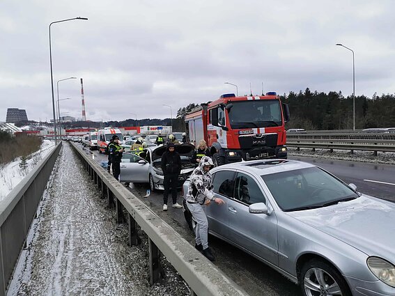Automobilių avarija Vilniuje