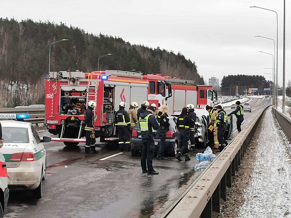 Automobilių avarija Vilniuje