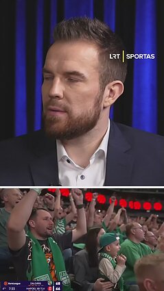 X faktoriumi tapęs „Žalgirio“ žaidėjas pergalingose rungtynėse su „Hapoel“