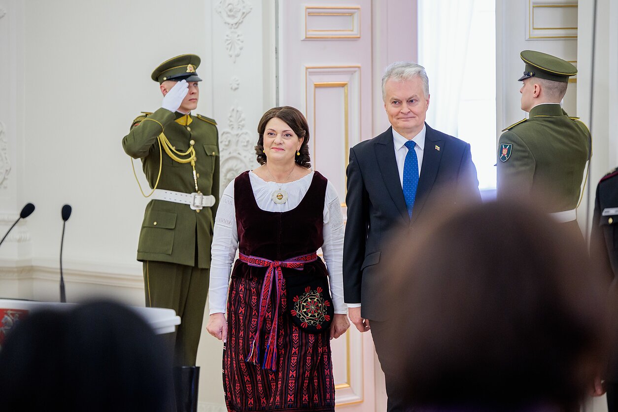 Valstybės apdovanojimų teikimas