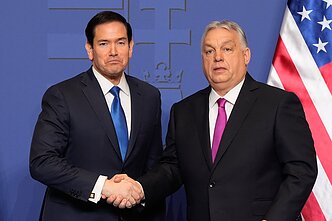 Marco Rubio ir Viktoras Orbanas