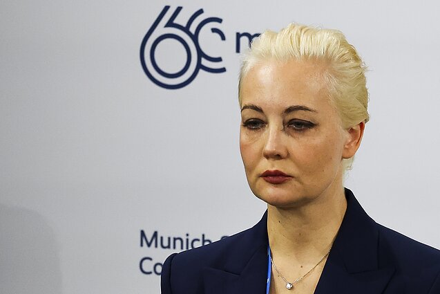 Ю. Навальная на Мюнхенской конференции по безопасности в 2024 г.
