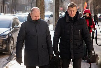 Saulius Skvernelis atvyko į apklausą STT