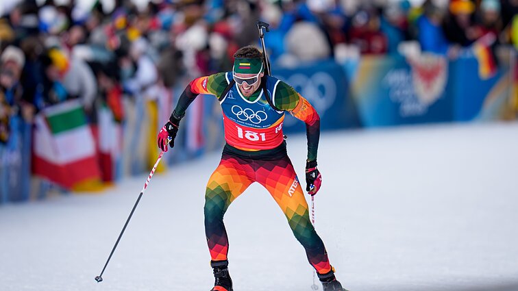 2026 m. Žiemos olimpinės žaidynės. Biatlonas. Vyrai. Estafetė. Dalyvauja Lietuvos rinktinė
