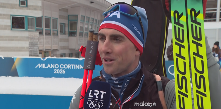 Savo pirmąjį trenerį Šalną prisiminęs JAV biatlonininkas: labai pasisekė, kad jį sutikau