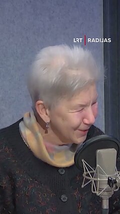 Lukošiūtė apie susidūrimą su sovietų kariais po radijo užėmimo: pradėjau ant jo rėkti