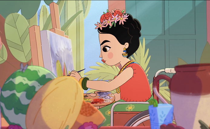 „Labas, Frida!“ „Labas, Frida!“