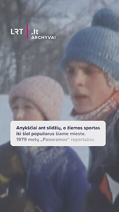 Anykščiai ant slidžių, o žiemos sportas iki šiol populiarus šiame mieste