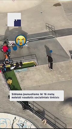 Siūloma drausti socialinius tinklus nepilnamečiams