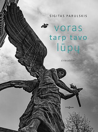 Knygos „Voras tarp tavo lūpų“ viršelis