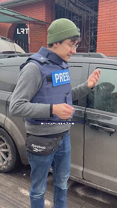 Darbo užkulisiai karo zonoje