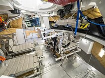 „Orion“ erdvėlaivio vidus