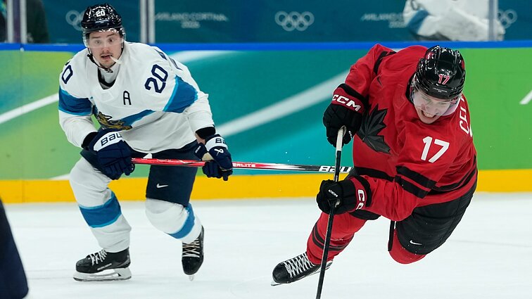 2026 m. Milano ir Kortinos žiemos olimpinės žaidynės. Ledo ritulys. Pusfinalis. Vyrai. Kanada – Suomija