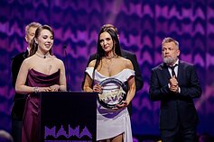 Muzikos apdovanojimų M.A.M.A. akimirka