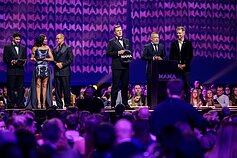 Muzikos apdovanojimų M.A.M.A. akimirka