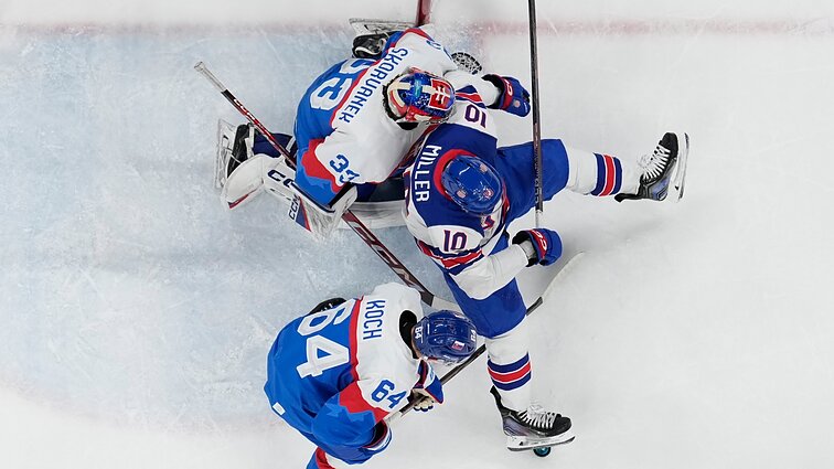 2026 m. Milano ir Kortinos žiemos olimpinės žaidynės. Ledo ritulys. Pusfinalis. Vyrai. JAV – Slovakija