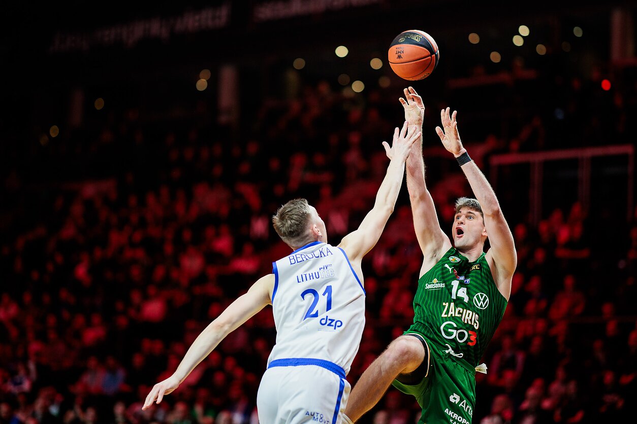 Dustinas Sleva, KMT pusfinalis: „Neptūnas“ – „Žalgiris“ Dustinas Sleva, KMT pusfinalis: „Neptūnas“ – „Žalgiris“