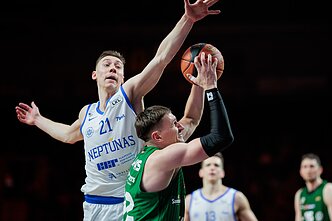 Edgaras Ulanovas ir Arnas Beručka, KMT pusfinalis: „Neptūnas“ – „Žalgiris“