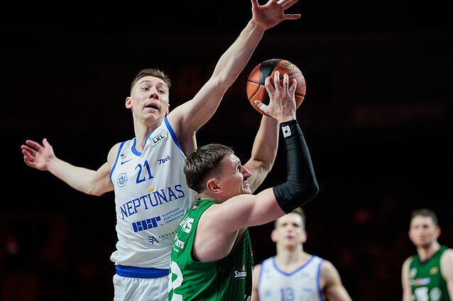 Edgaras Ulanovas ir Arnas Beručka, KMT pusfinalis: „Neptūnas“ – „Žalgiris“