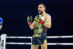 Nikola Cvetkovičius, „UTMA 17“ kovų turnyras Kauno „Žalgirio“ arenoje
