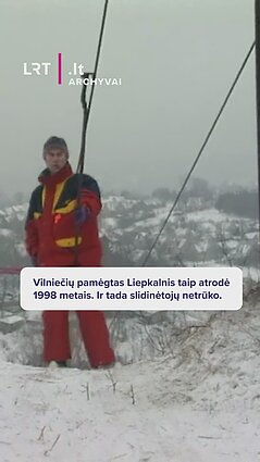 Vilniečių pamėgtas Liepkalnis taip atrodė 1998 metais