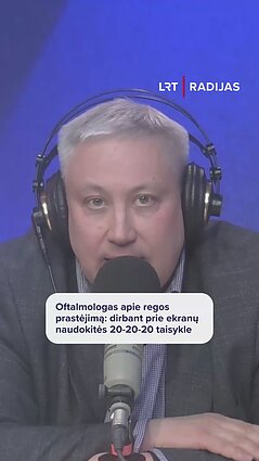 Gydytojas patarė, kaip ilsinti akis nuo ekranų