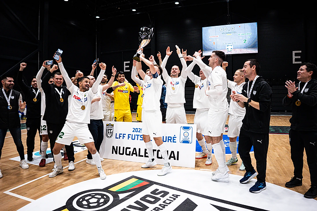 „Kauno Žalgiris“ triumfavo LFF salės futbolo taurėje „Kauno Žalgiris“ triumfavo LFF salės futbolo taurėje
