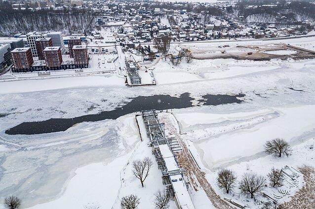 Flood risk in Kaunas