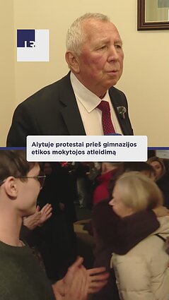 Alytaus mokyklos direktorius: etikos mokytoja atleista, nes smurtavo prieš mokinius