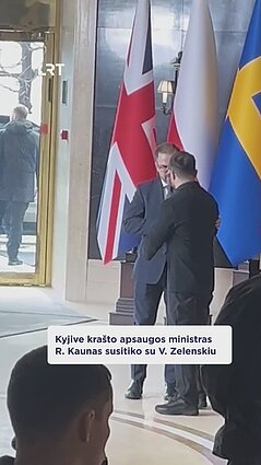 Kyjive – Kauno susitikimas su Zelenskiu