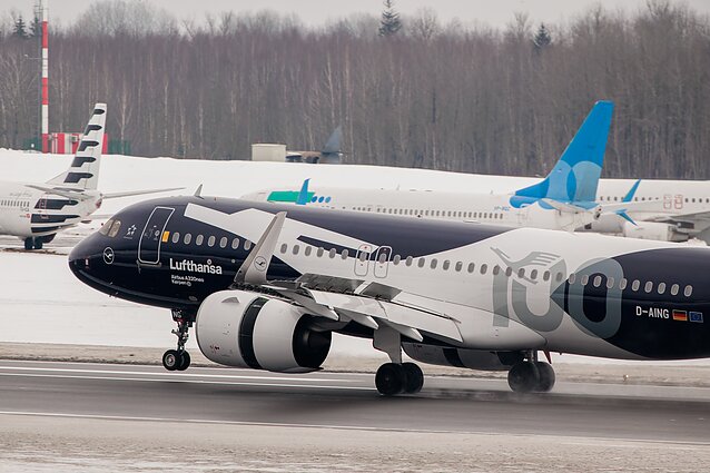Vilniaus oro uoste – išskirtinis „Lufthansa“ orlaivis