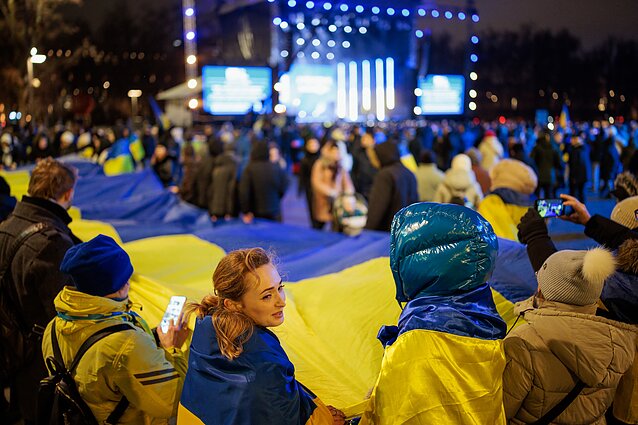 Ukraine support event in Vilnius on the fourth anniversary of the war Ukraine support event in Vilnius on the fourth anniversary of the war