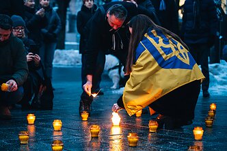 Kaune – Ukrainos palaikymo akcijos Kaune – Ukrainos palaikymo akcijos