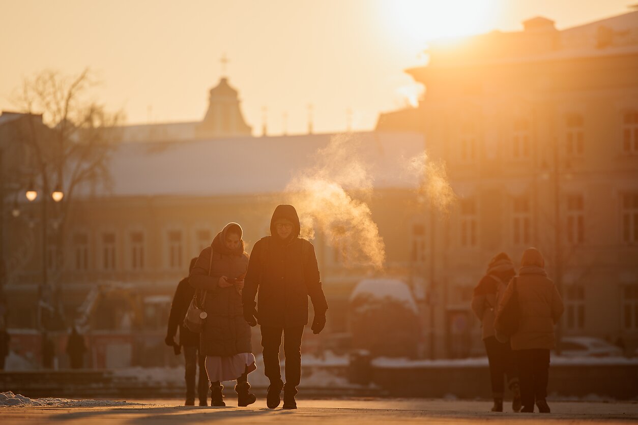 Žiemiški orai Vilniuje