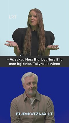 Zilnys kalbasi su EUROVIZIJA.LT finalininke Nøra Blu