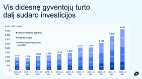 Turto dalis ir investicijos 