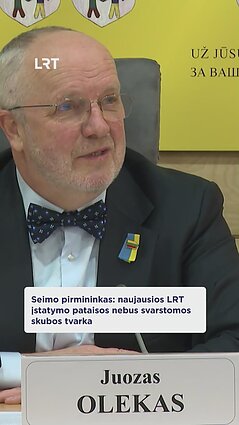 Valdantieji pristatė, kaip siūlys keisti LRT įstatymą