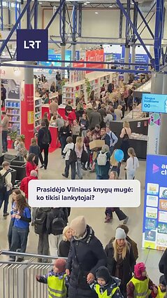 LRT apsilankė 26-ojoje Vilniaus knygų mugėje