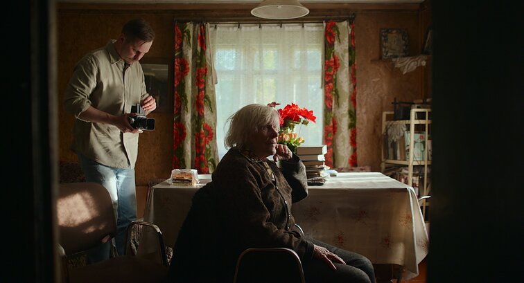Kadras iš dokumentinio filmo „Sutikau žmogų", rež. Gailė Garnelytė Kadras iš dokumentinio filmo „Sutikau žmogų", rež. Gailė Garnelytė