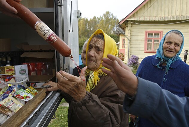 Беларусь. Автомагазин на селе (Ассоциативное фото)