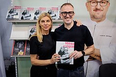 Knygų mugė, Laura Čepukaitė ir Liutauras Čeprackas Knygų mugė, Laura Čepukaitė ir Liutauras Čeprackas