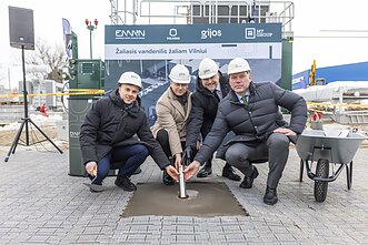 Vilniuje statoma žaliojo vandenilio gamykla