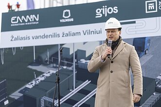 Vilniuje statoma žaliojo vandenilio gamykla