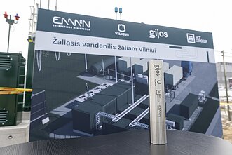 Vilniuje statoma žaliojo vandenilio gamykla